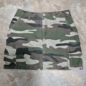 Forever 21 Camouflage Mini Skirt